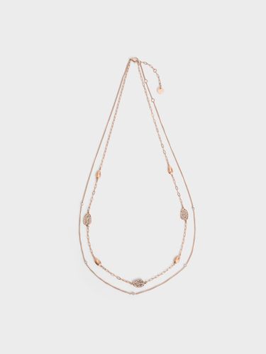 Charles & Keith - Bracelet à double chaîne en cristal Aine - Charles & Keith - Modalova