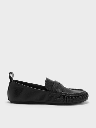 Mocassins Penny Froncés - Charles & Keith - Modalova