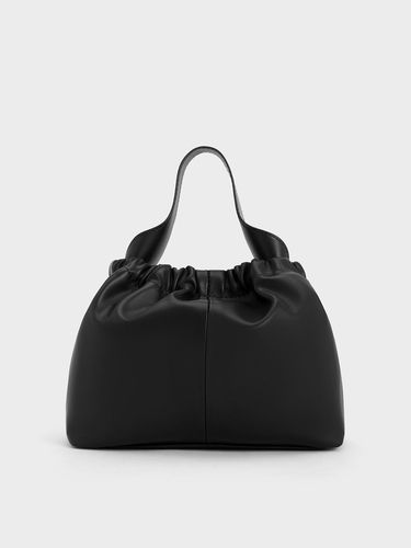 Charles & Keith - Sac à main souple et froncé à poignée en chaîne Ally - Charles & Keith - Modalova