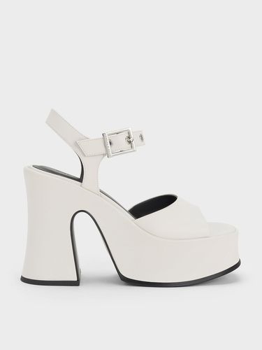 Charles & Keith - Sandales à plateforme avec bride de cheville oeillets Jocelyn - Charles & Keith - Modalova