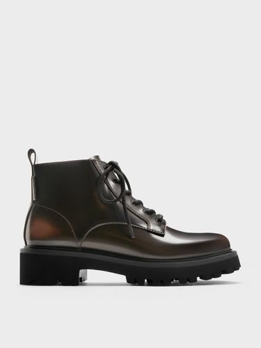 Bottes de combat à semelle crantée - Charles & Keith - Modalova