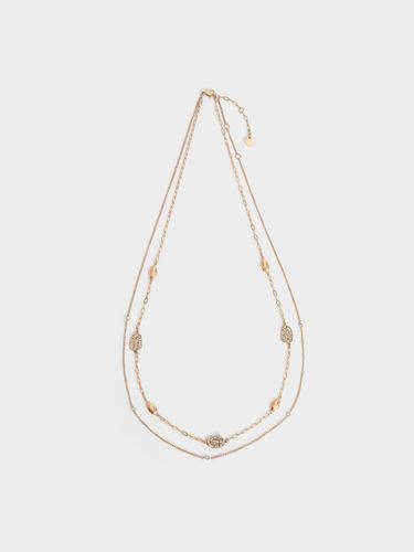 Charles & Keith - Bracelet à double chaîne en cristal Aine - Charles & Keith - Modalova