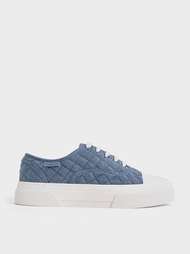 Charles & Keith - Baskets en denim matelassé Joshi - Charles & Keith - Modalova