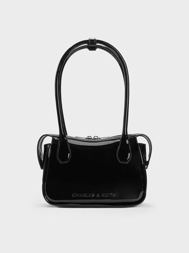 Charles & Keith - Sac à main allongé verni Bosie - Charles & Keith - Modalova