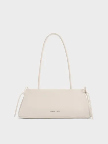 Charles & Keith - Sac à bandoulière trapèze allongé avec nœud Hazel - Charles & Keith - Modalova