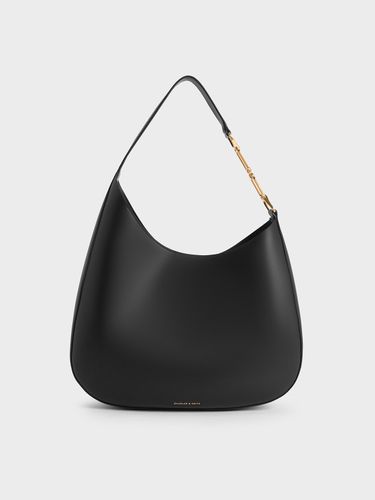 Charles & Keith - Sac hobo souple orné d'une chaîne Agatha - Charles & Keith - Modalova