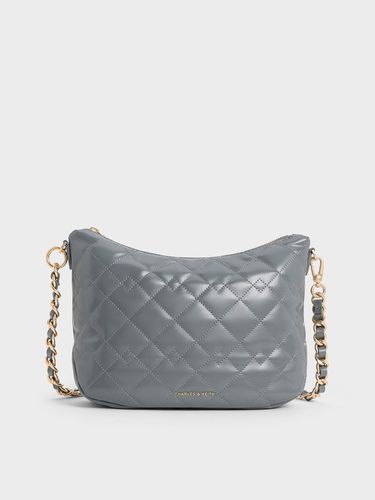 Charles & Keith - Sac hobo matelassé souple Duo - Charles & Keith - Modalova