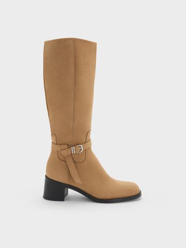 CHARLES & KEITH - Bottes hautes Eliza en suédine - Charles & Keith - Modalova