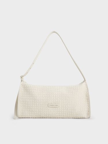 Charles & Keith - Sac porté épaule texturé allongé - Charles & Keith - Modalova