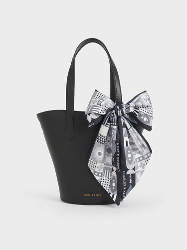 Charles & Keith - Sac cabas à foulard imprimé Siana - Charles & Keith - Modalova