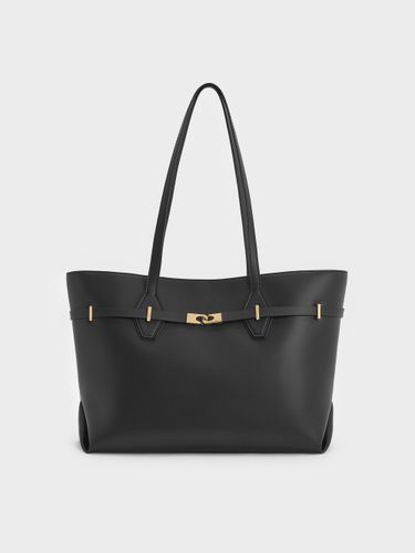 Charles & Keith - Sac cabas à double poignée et boucle Arlet - Charles & Keith - Modalova