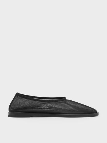 Charles & Keith - Ballerines en maille - Charles & Keith - Modalova