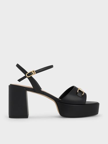 Charles & Keith - Sandales à plateforme avec détails métalliques - Charles & Keith - Modalova