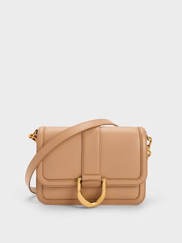 Charles & Keith - Sac bandoulière en cuir Gabine - Charles & Keith - Modalova