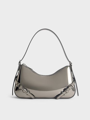 Charles & Keith - Sac porté épaule métallique Sloane - Charles & Keith - Modalova