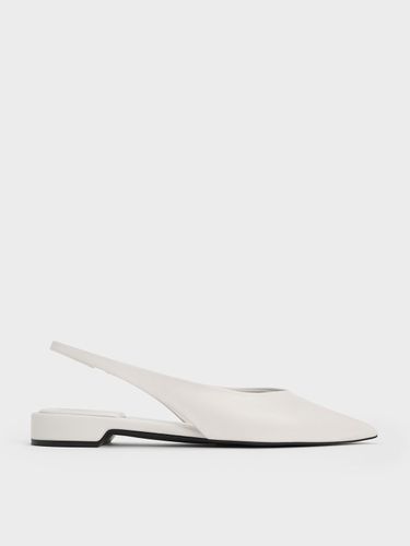 Charles & Keith - Chaussures à bride arrière à empeigne haute et bout pointu - Charles & Keith - Modalova