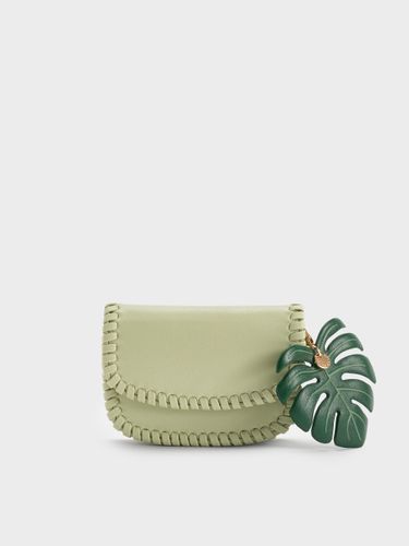 Charles & Keith - Portefeuille tressé à poignée en chaîne Blume - Charles & Keith - Modalova