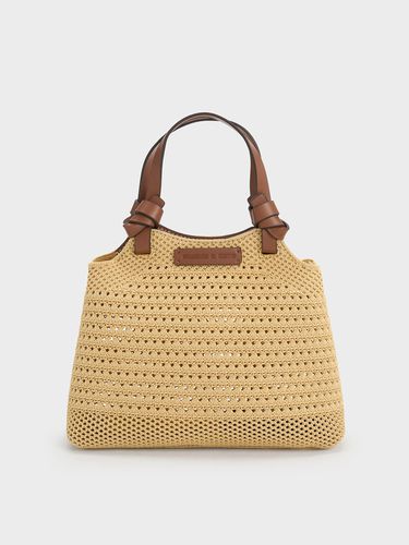 Charles & Keith - Sac cabas en maille à poignée nouée - Charles & Keith - Modalova