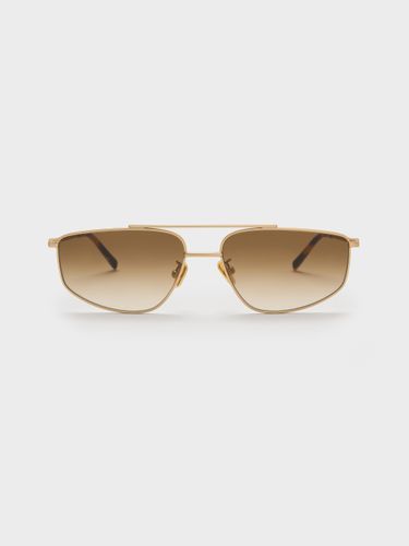 Lunettes de Soleil Aviateur Contour Métal Elowyn - Charles & Keith - Modalova