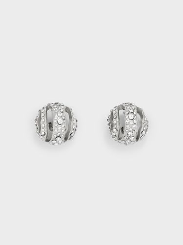 Charles & Keith - Boucle d'oreilles créoles sculptées en cristal Aine - Charles & Keith - Modalova