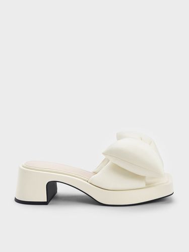 Charles & Keith - Mules à talon avec nœud bouffant - Charles & Keith - Modalova