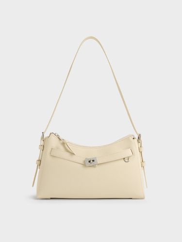 Sac porté épaule zippé avec ceinture Dinora - Charles & Keith - Modalova