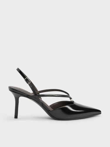 Escarpins slingback à brides en V - Charles & Keith - Modalova