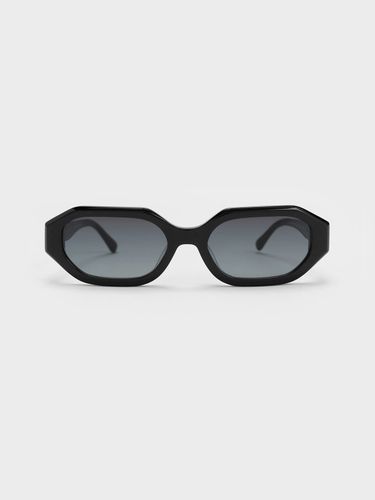 Charles & Keith - Lunettes de soleil ovales en acétate recyclé Gabine - Charles & Keith - Modalova