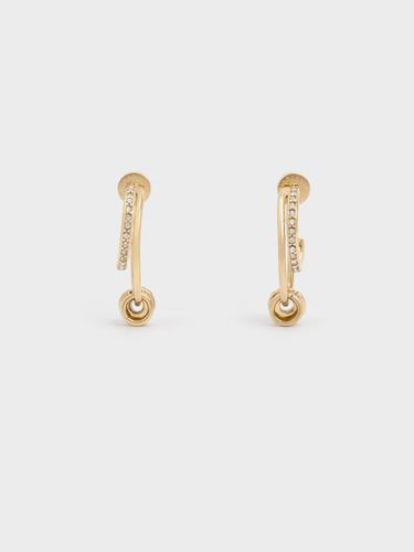 Charles & Keith - Boucles d'oreilles en croissant en cristal Hermione - Charles & Keith - Modalova