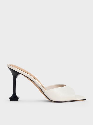 Charles & Keith - Mules en cuir à talon sculpté Jacqueline - Charles & Keith - Modalova