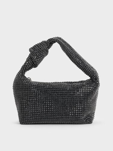 Charles & Keith - Sac porté épaule à lanière nouée et ornée de strass - Charles & Keith - Modalova