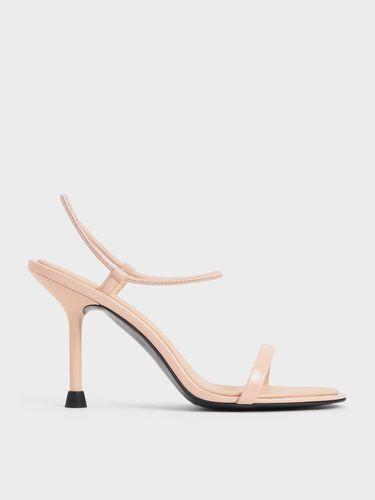Charles & Keith - Escarpins à bride de cheville et strass - Charles & Keith - Modalova