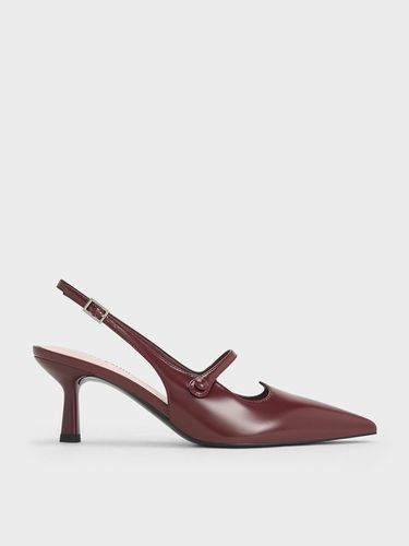 Charles & Keith - Escarpins Mary Jane à bout pointu et bride arrière - Charles & Keith - Modalova