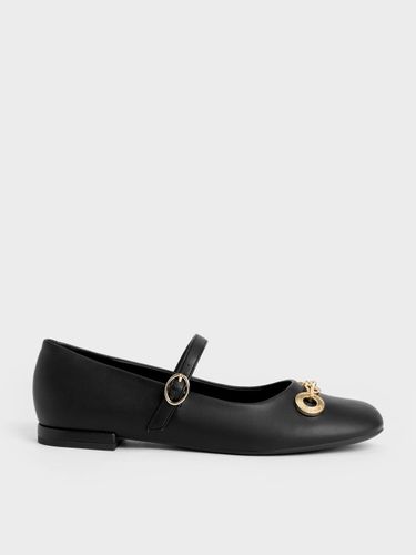 Charles & Keith - Chaussures Mary Jane avec détail métallique - Charles & Keith - Modalova