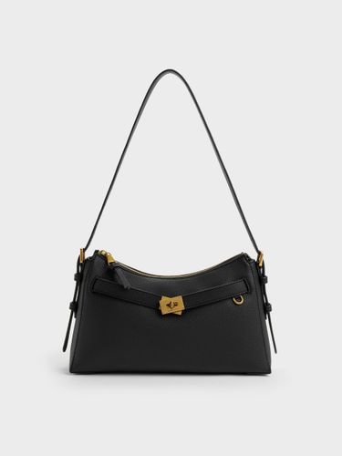 Sac porté épaule zippé avec ceinture Dinora - Charles & Keith - Modalova