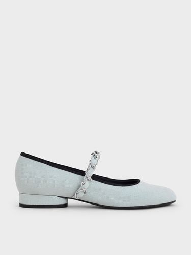 Charles & Keith - Mary Jane à lanière tressée en denim - Charles & Keith - Modalova