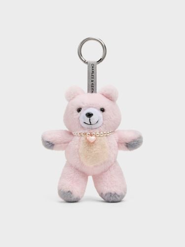 Charles & Keith - Breloque ours rose à collier en cœur Dodie - Charles & Keith - Modalova