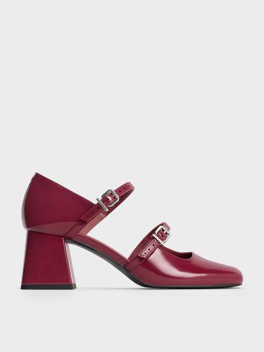 Charles & Keith - Escarpins d'Orsay vernis à double lanière - Charles & Keith - Modalova