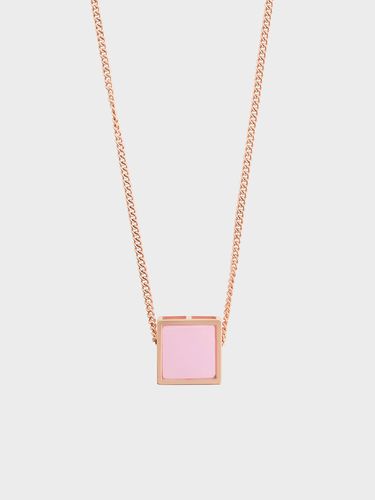 Charles & Keith - Collier à pendentif carré Briar - Charles & Keith - Modalova