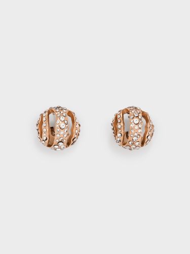 Charles & Keith - Boucle d'oreilles créoles sculptées en cristal Aine - Charles & Keith - Modalova