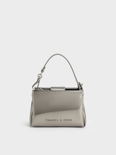 Charles & Keith - Pochette métallisée à poignée haute Bosie - Charles & Keith - Modalova