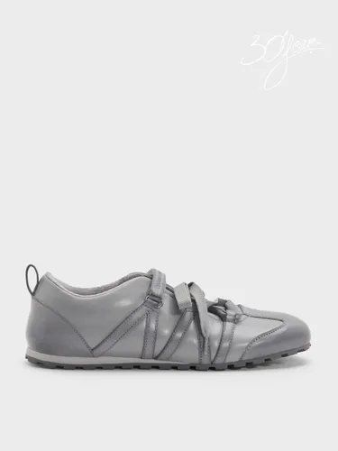 Baskets ballerines Silko fini patiné - Charles & Keith - Modalova