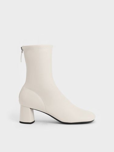 Charles & Keith - Bottines à bout rond et fermeture éclair - Charles & Keith - Modalova