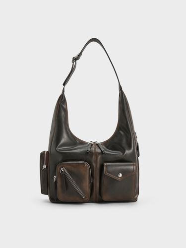 Charles & Keith - Sac hobo à poches multiples Thora - Charles & Keith - Modalova