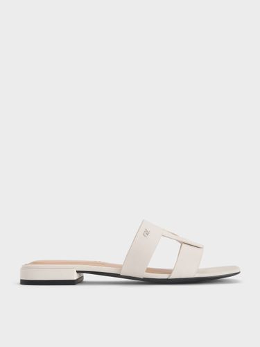 Charles & Keith - Claquettes en cuir Joan - Charles & Keith - Modalova