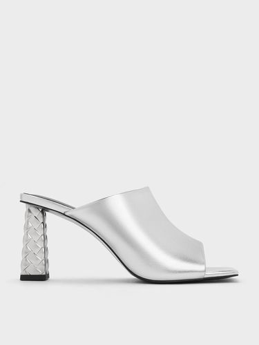 Charles & Keith - Mules ouvertes à talon effet matelassé - Charles & Keith - Modalova