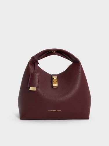 Chance Turn-Lock Bucket Bag - Charles & Keith - Modalova