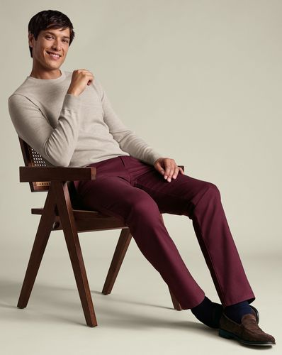Chino Ultimate Sans Repassage - Foncé par - Charles Tyrwhitt - Modalova