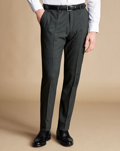 Pantalon De Costume À Micro Carreaux - par - Charles Tyrwhitt - Modalova