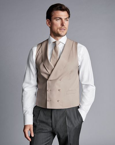 Gilet De Cérémonie - Gris Galet en par - Charles Tyrwhitt - Modalova